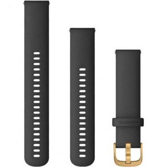 Ремешок GARMIN QUICK RELEASE BAND 20MM BLACK/GOLD Ремешок GARMIN QUICK RELEASE BAND 20MM BLACK/GOLD