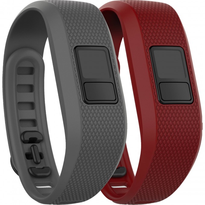 Ремешок сменный GARMIN X-Large, vivofit3,Slate/Marsala 010-12452-02 Ремешок сменный GARMIN X-Large, vivofit3,Slate/Marsala 010-12452-02